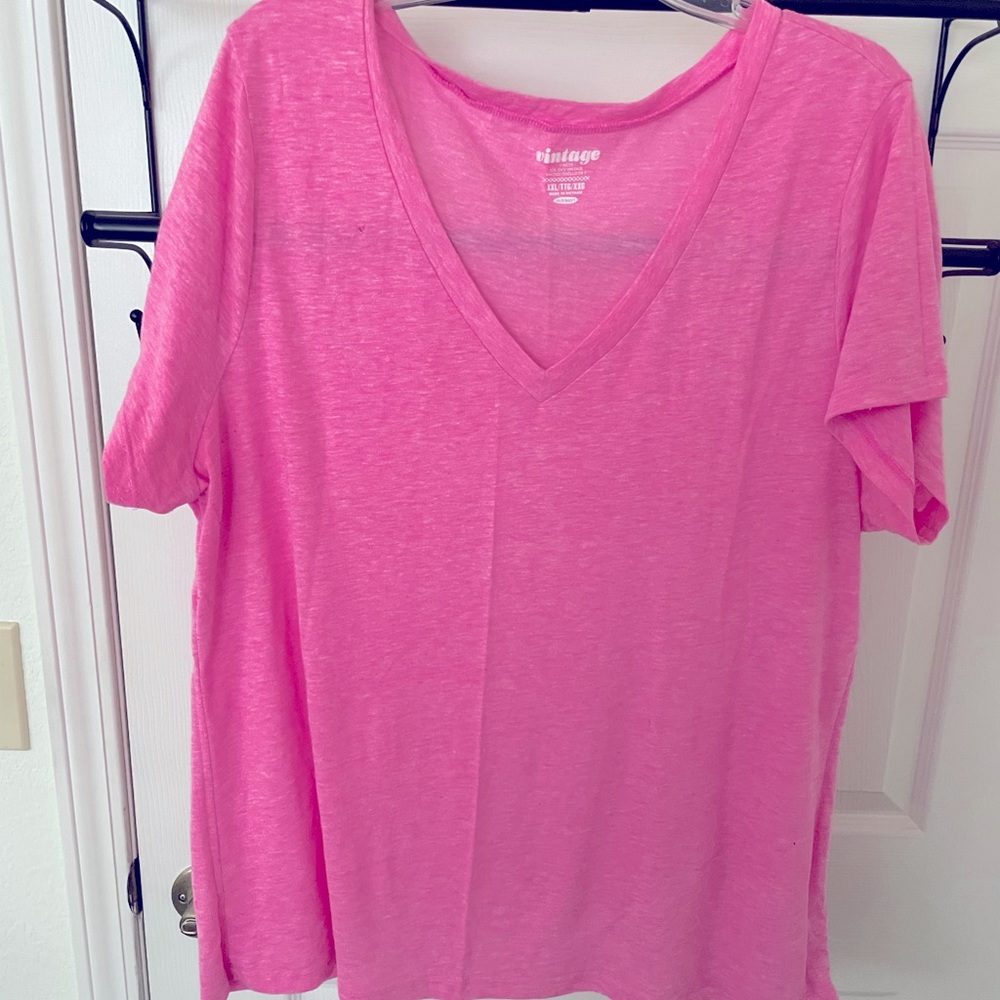 Old Navy vintage v-neck tee xxl